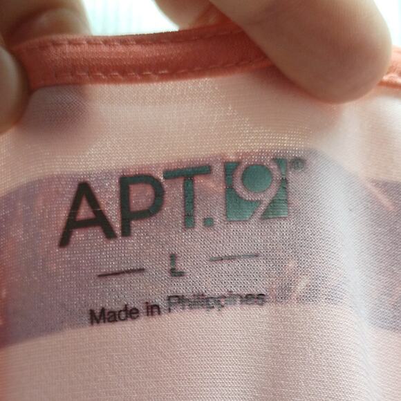 Lot of 2 Apt. 9 Women's Size Large Palm Tree Striped Sleeveless Maxi Dresses - Picture 8 of 9